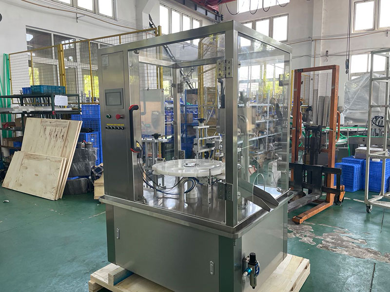 Rotary Pick and Place Bottle Capping Machine Details