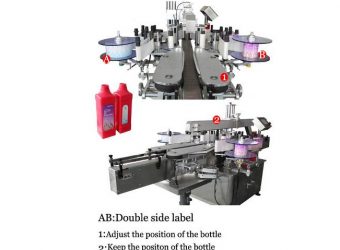 Rotary belt for round bottle