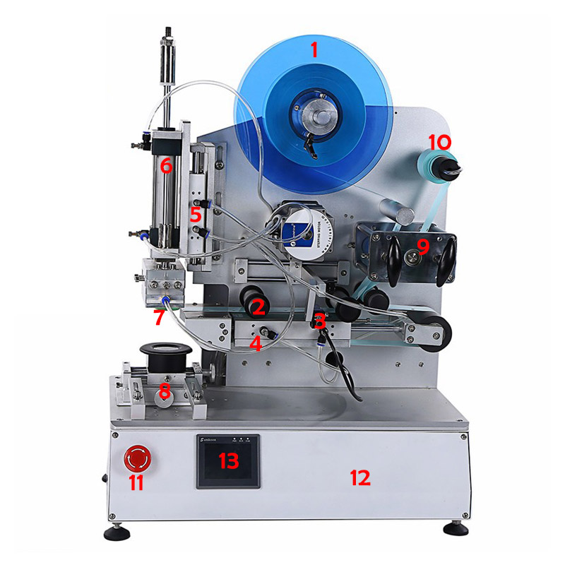 VK-T804 Semi Auto High Precision Flat Surface Label Applicator Details