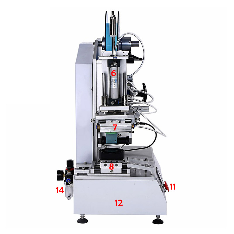 VK-T804 Semi Auto High Precision Flat Surface Label Applicator Details